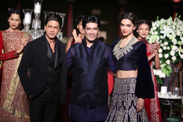 Manish Malhotra PCJ Delhi Fashion Week Shah Rukh Khan and Deepika