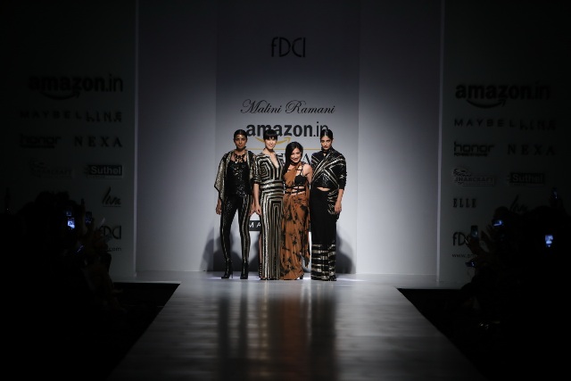 Malini Ramani at Amazon India Fashion Week AW 2017 The Chatterjis Blog